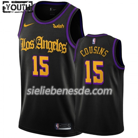 Kinder NBA Los Angeles Lakers Trikot DeMarcus Cousins 15 Nike 2019-2020 City Creative Swingman